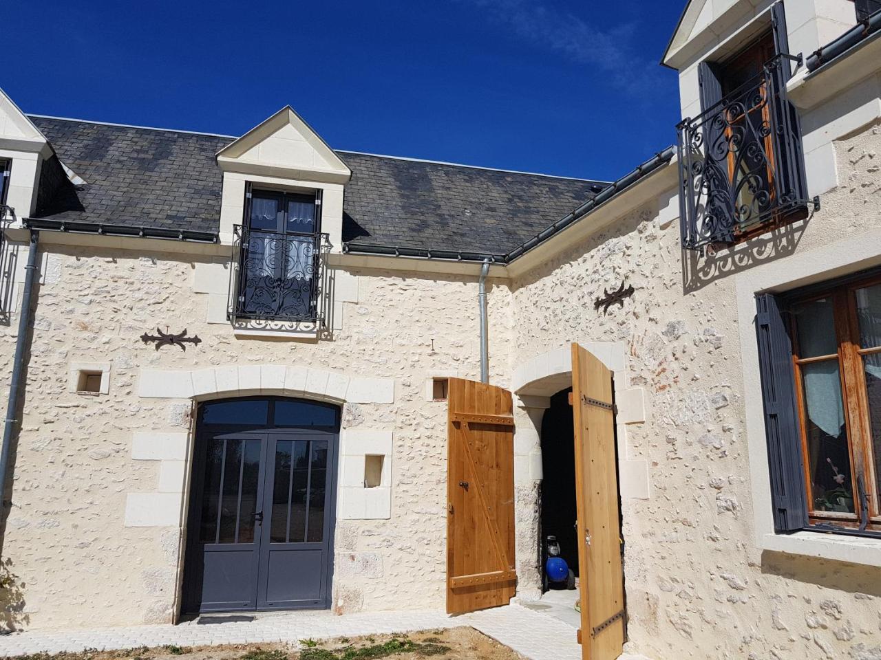 Hotel Le Clos De La Briollerie Tauxigny Exterior foto